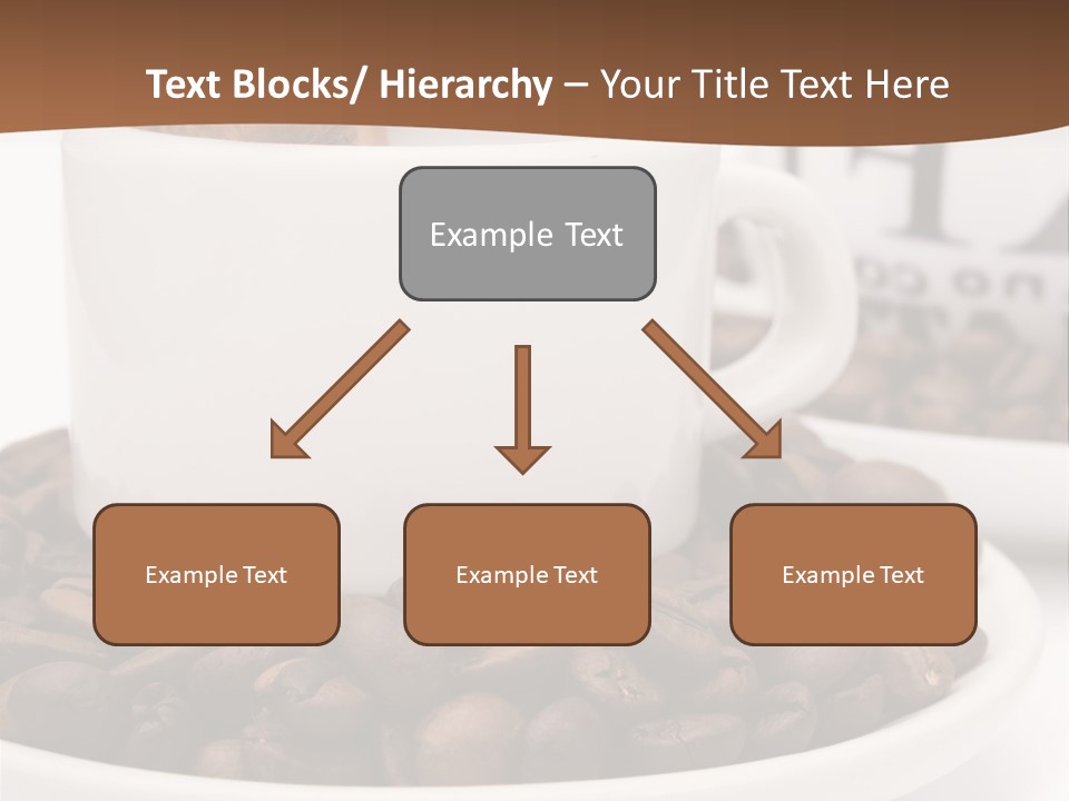 Fresh Break Cup PowerPoint Template