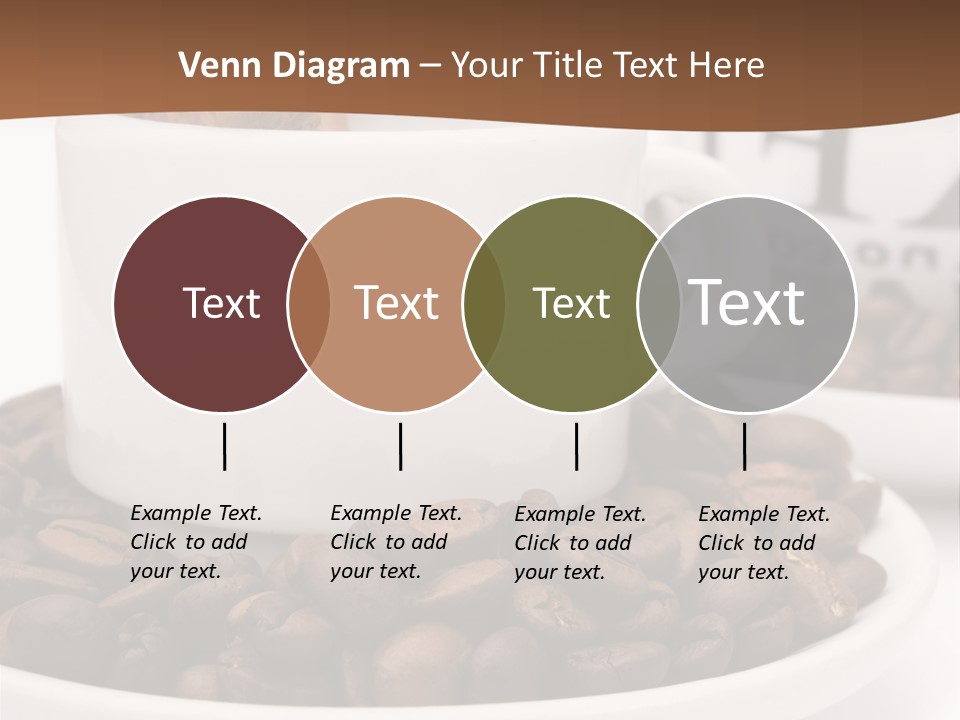 Fresh Break Cup PowerPoint Template