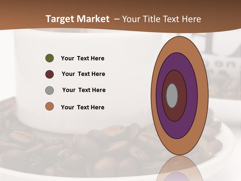 Fresh Break Cup PowerPoint Template