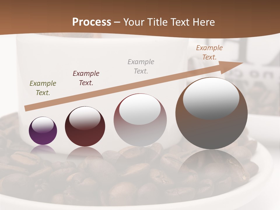 Fresh Break Cup PowerPoint Template