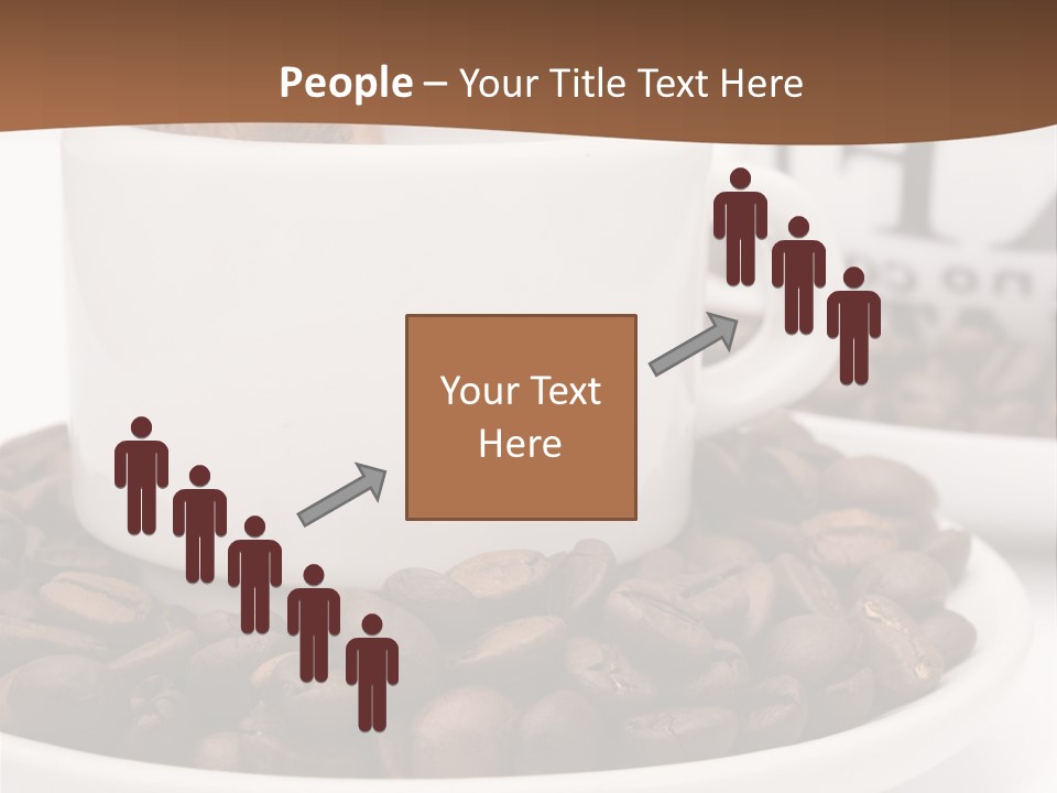 Fresh Break Cup PowerPoint Template