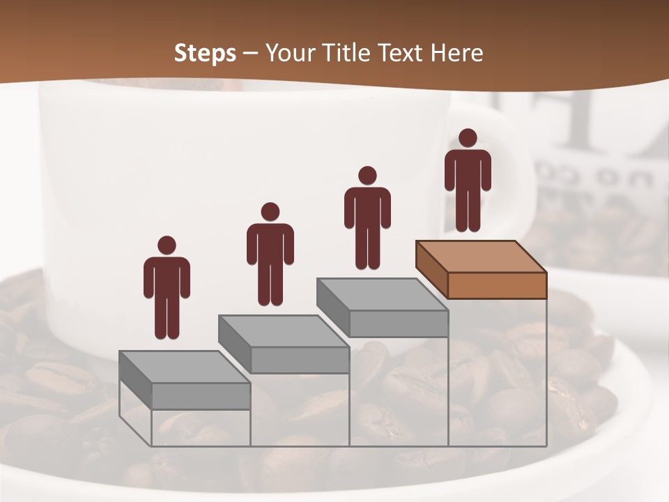 Fresh Break Cup PowerPoint Template