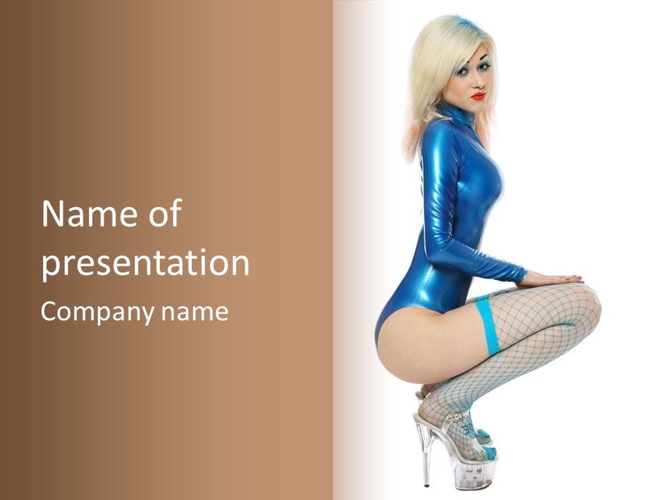 Attractive Appeal Flirtation PowerPoint Template