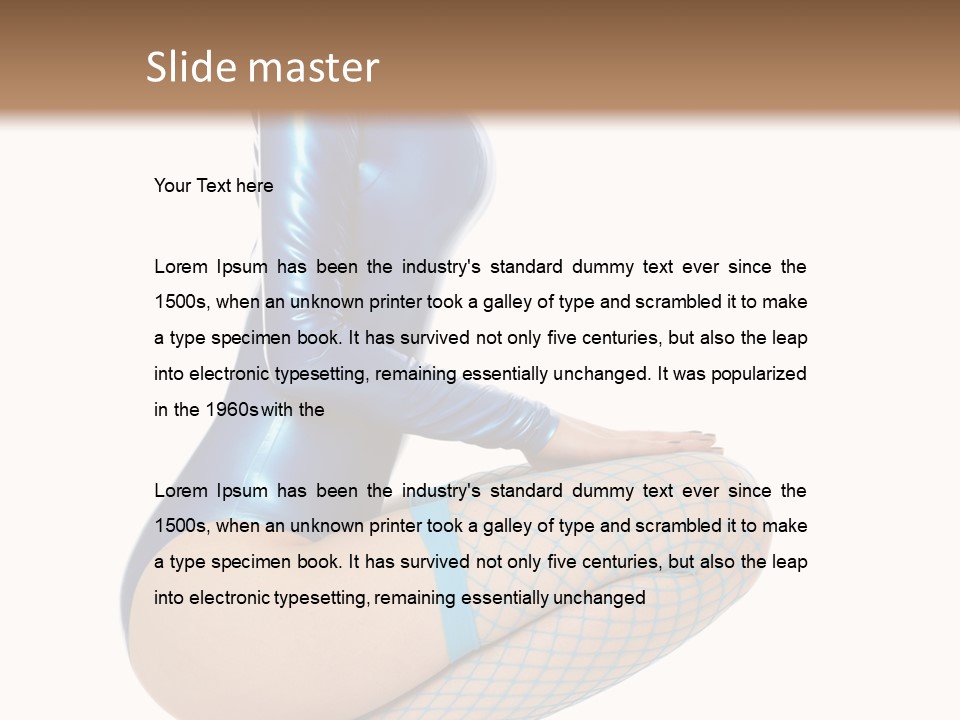 Attractive Appeal Flirtation PowerPoint Template