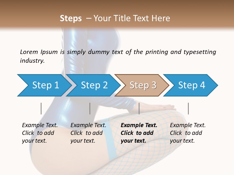 Attractive Appeal Flirtation PowerPoint Template