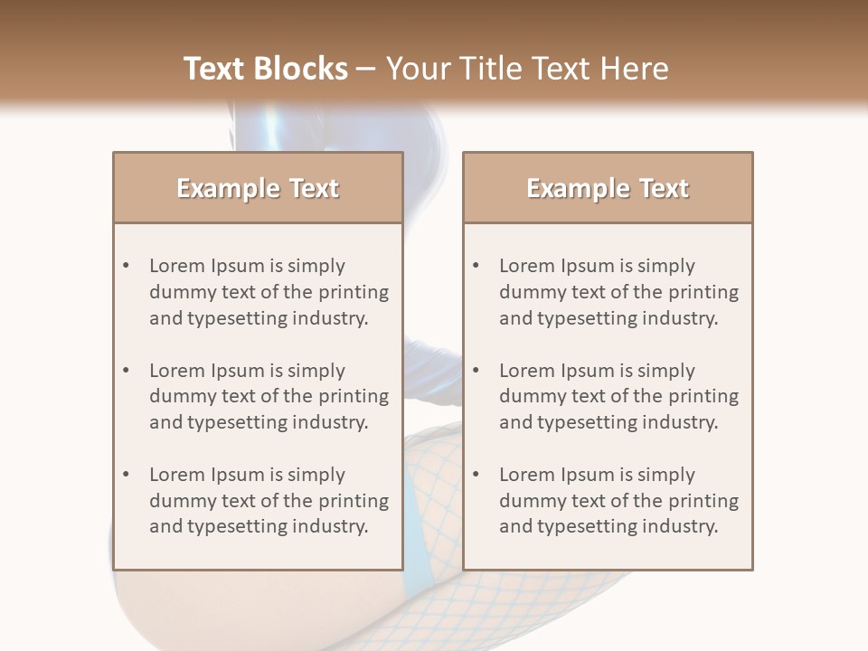 Attractive Appeal Flirtation PowerPoint Template