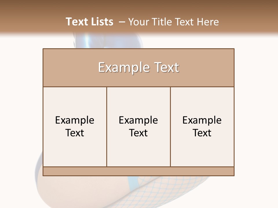 Attractive Appeal Flirtation PowerPoint Template