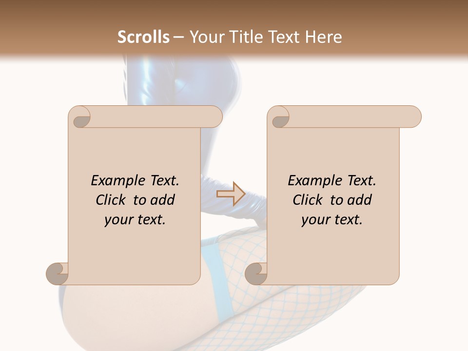 Attractive Appeal Flirtation PowerPoint Template