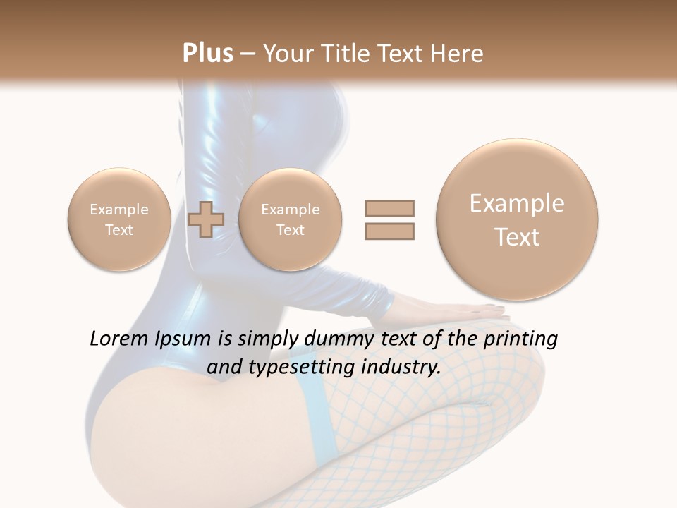 Attractive Appeal Flirtation PowerPoint Template