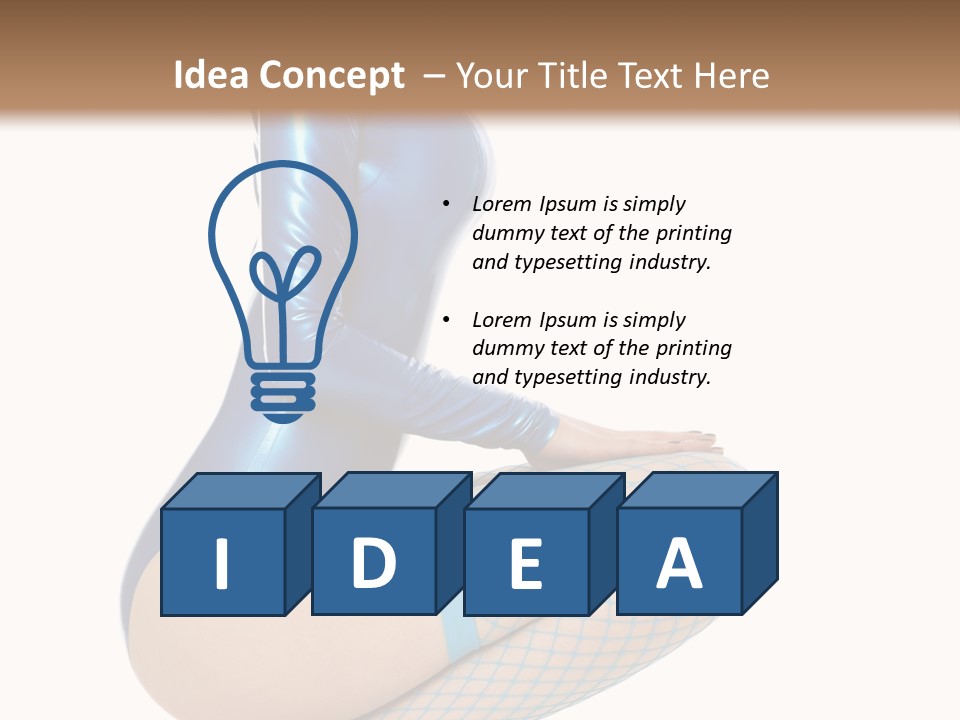 Attractive Appeal Flirtation PowerPoint Template