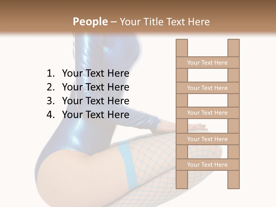 Attractive Appeal Flirtation PowerPoint Template