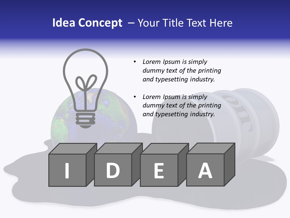 Oilindustry Industry Fossilfuel PowerPoint Template