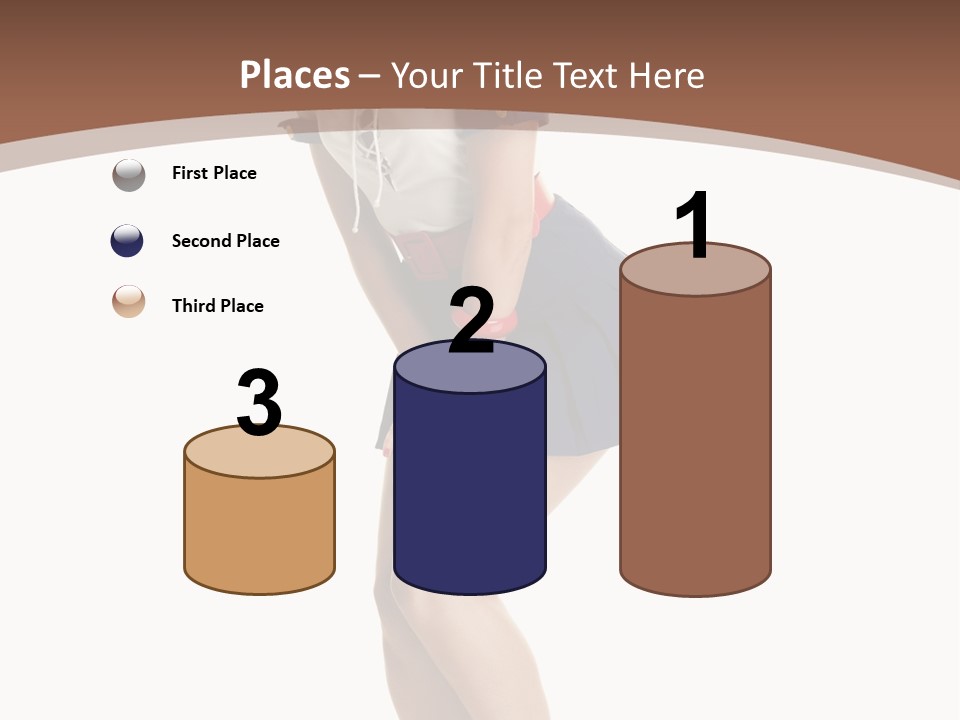 Attractive Lips Infantile PowerPoint Template