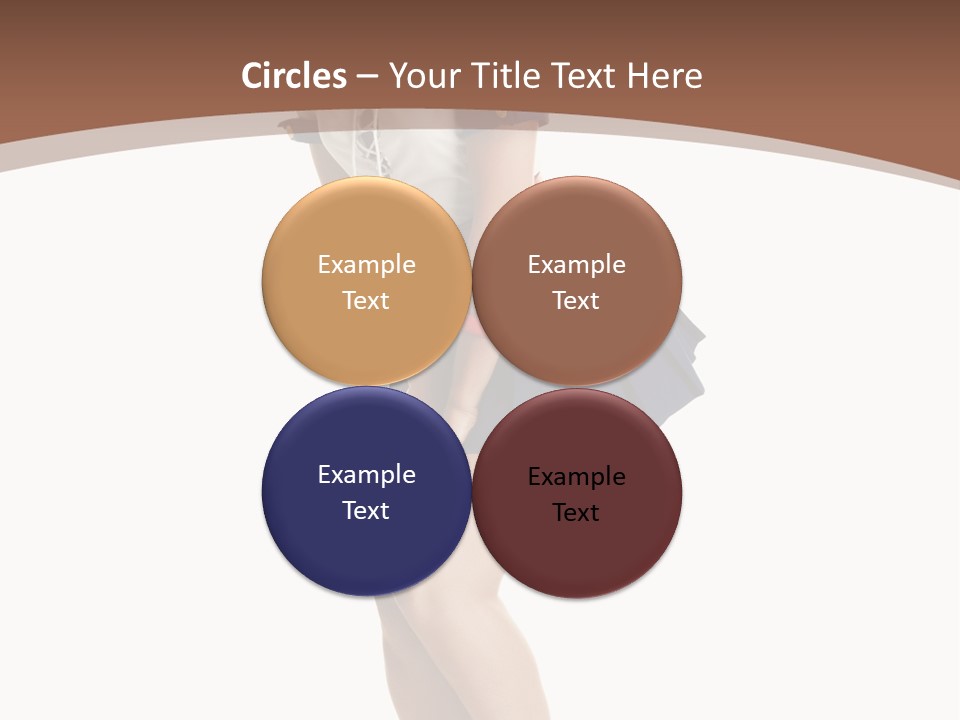 Attractive Lips Infantile PowerPoint Template