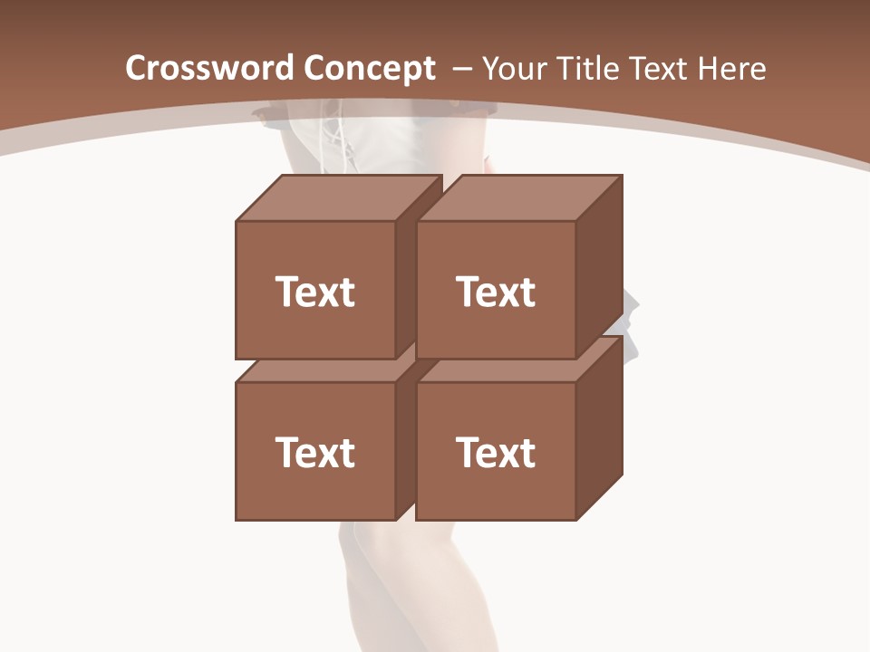 Attractive Lips Infantile PowerPoint Template