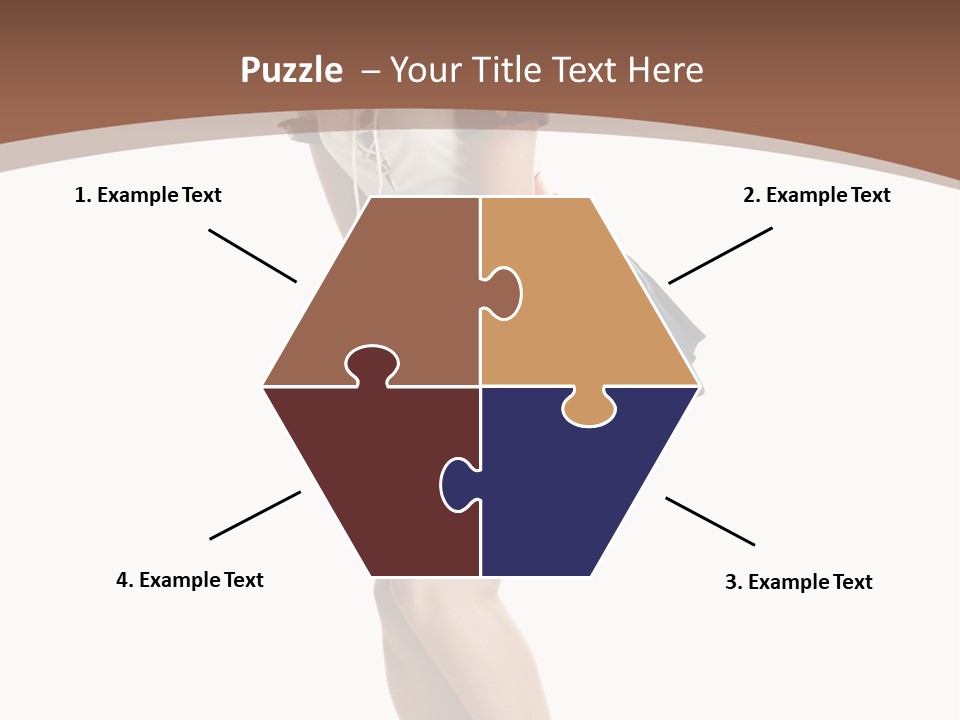 Attractive Lips Infantile PowerPoint Template