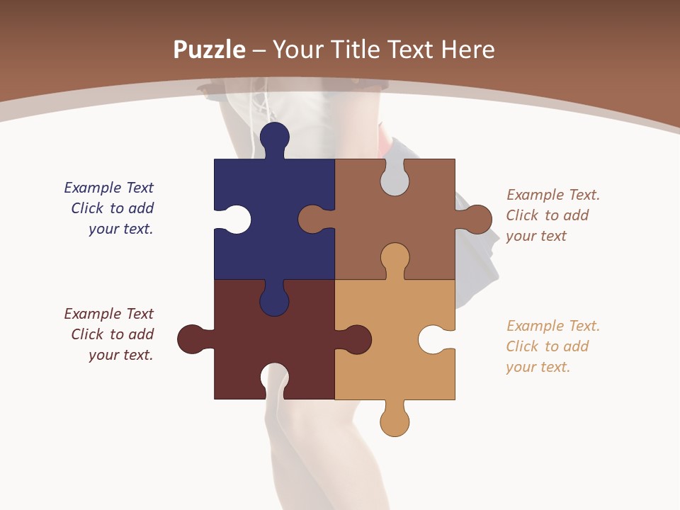 Attractive Lips Infantile PowerPoint Template