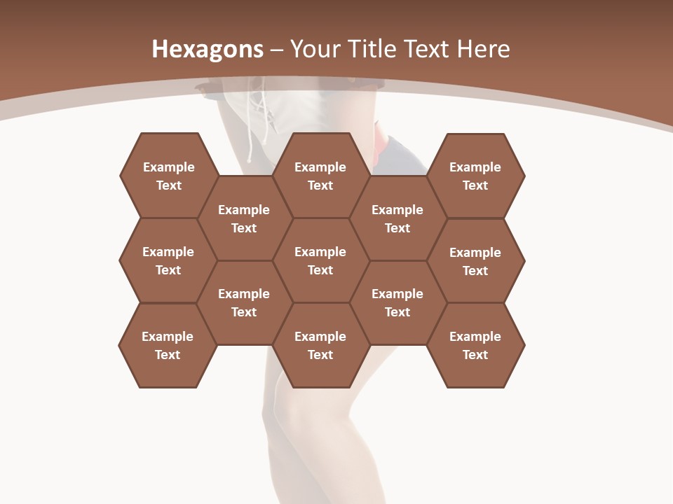 Attractive Lips Infantile PowerPoint Template