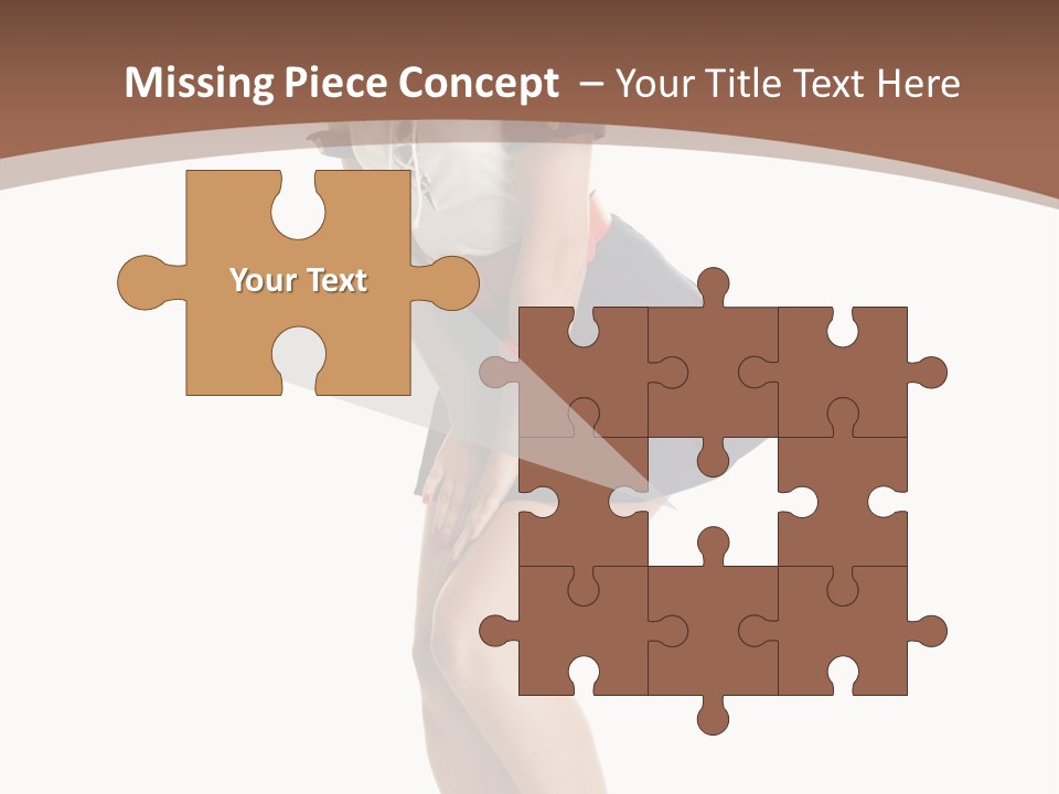 Attractive Lips Infantile PowerPoint Template