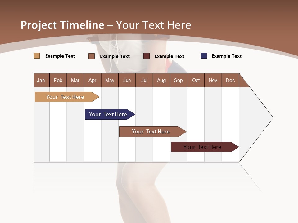 Attractive Lips Infantile PowerPoint Template