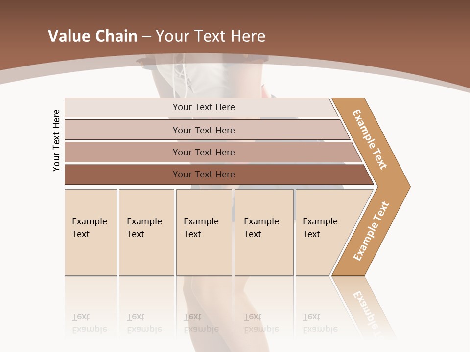 Attractive Lips Infantile PowerPoint Template