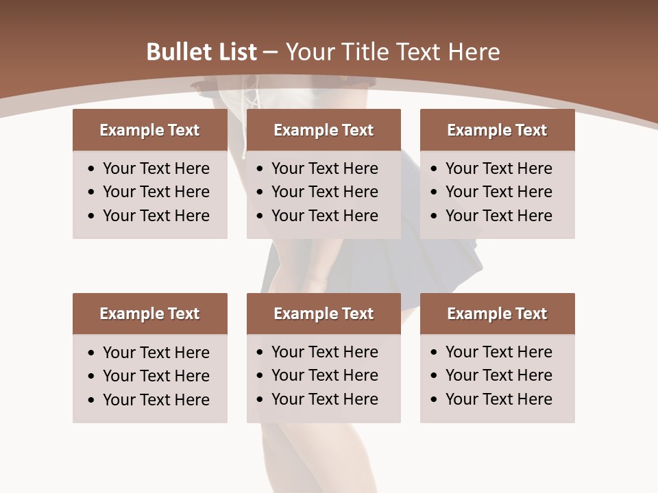 Attractive Lips Infantile PowerPoint Template