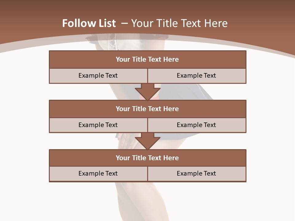 Attractive Lips Infantile PowerPoint Template