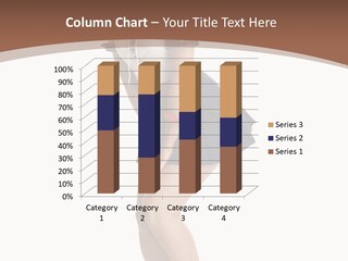 Attractive Lips Infantile PowerPoint Template