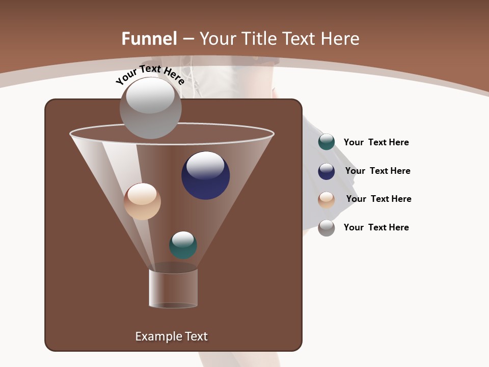 Attractive Lips Infantile PowerPoint Template