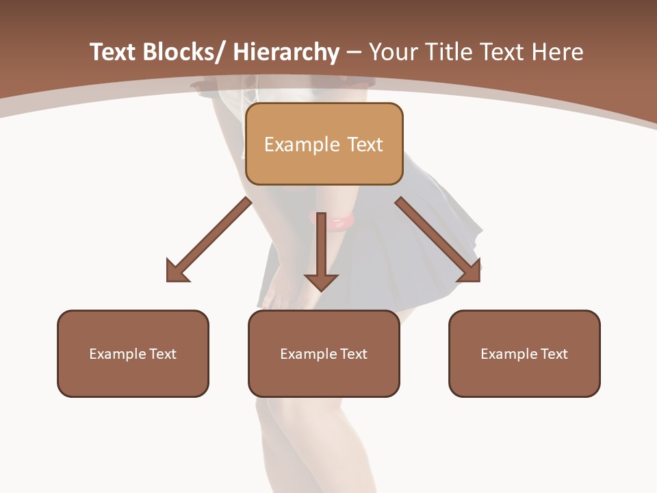 Attractive Lips Infantile PowerPoint Template