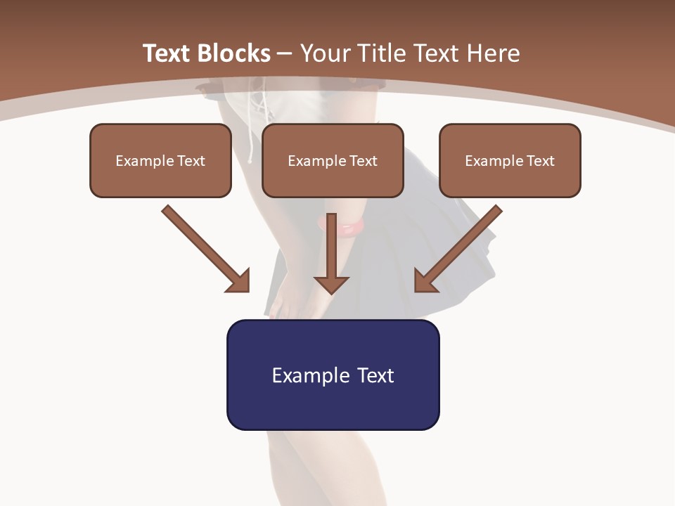 Attractive Lips Infantile PowerPoint Template