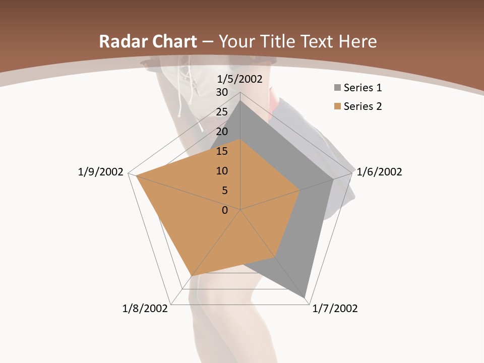 Attractive Lips Infantile PowerPoint Template