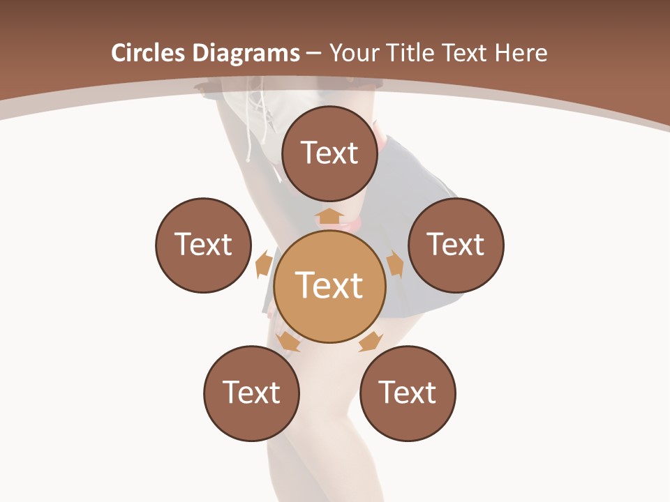 Attractive Lips Infantile PowerPoint Template