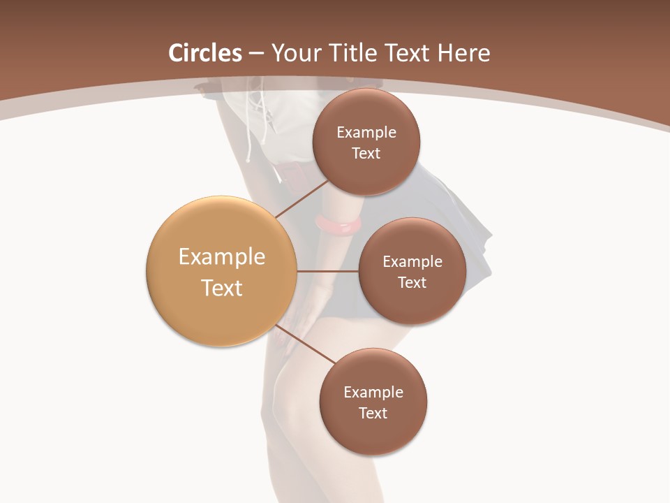 Attractive Lips Infantile PowerPoint Template