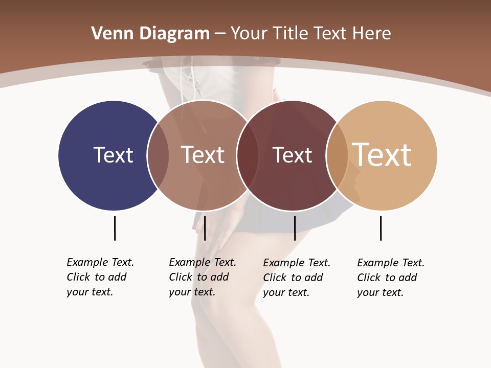 Attractive Lips Infantile PowerPoint Template