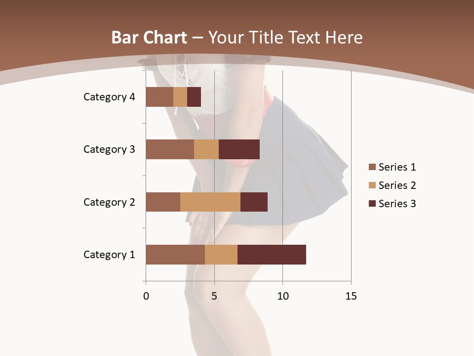 Attractive Lips Infantile PowerPoint Template