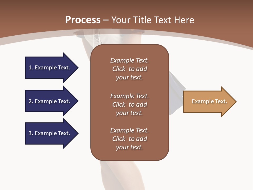 Attractive Lips Infantile PowerPoint Template