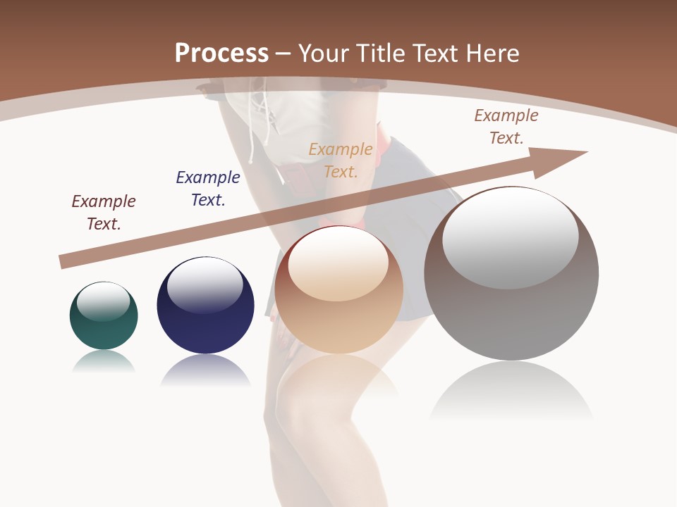 Attractive Lips Infantile PowerPoint Template