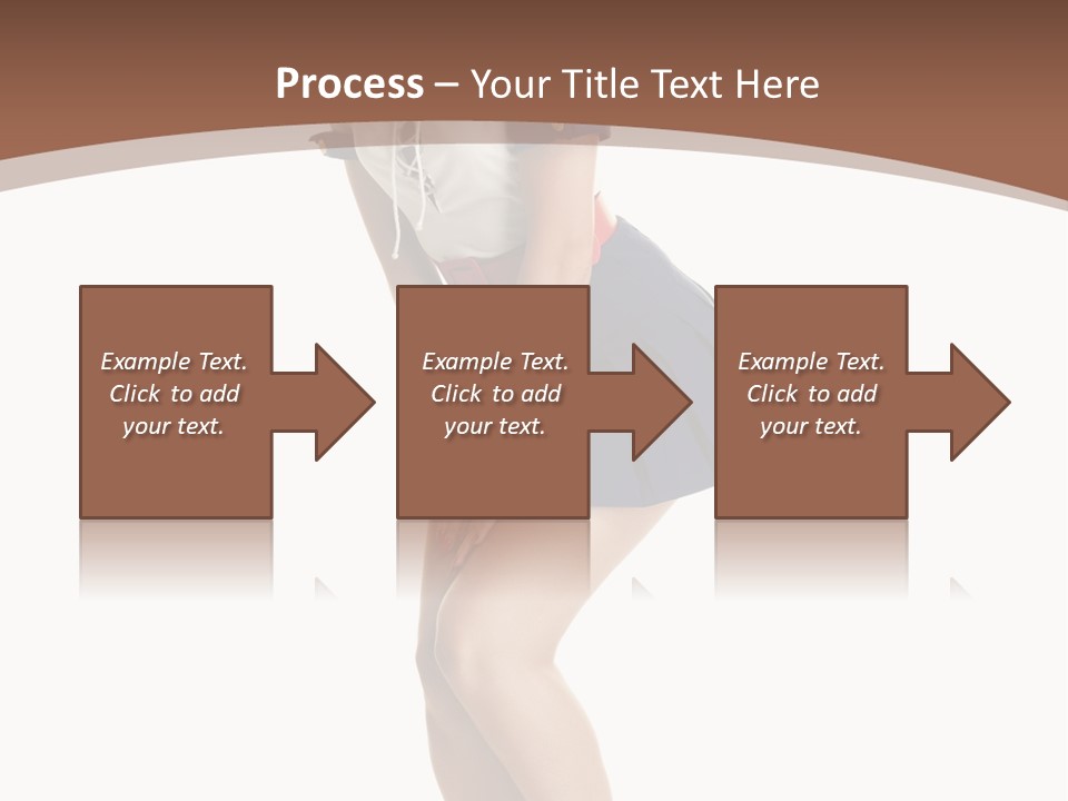 Attractive Lips Infantile PowerPoint Template