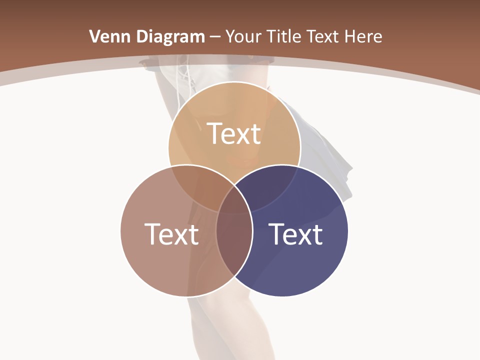 Attractive Lips Infantile PowerPoint Template