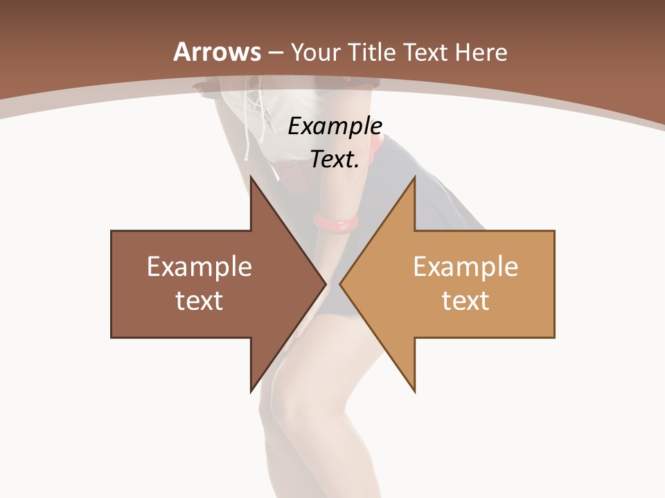 Attractive Lips Infantile PowerPoint Template