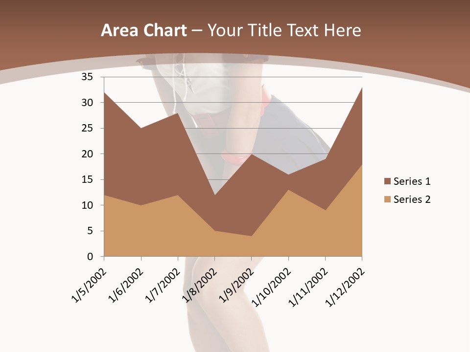 Attractive Lips Infantile PowerPoint Template