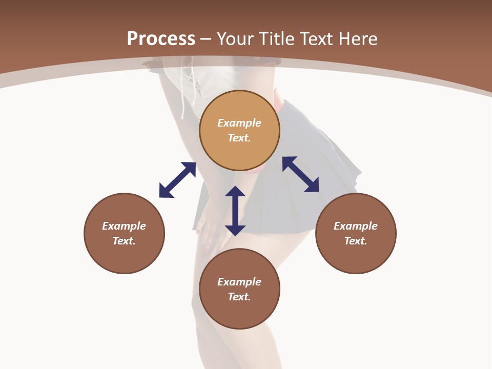 Attractive Lips Infantile PowerPoint Template