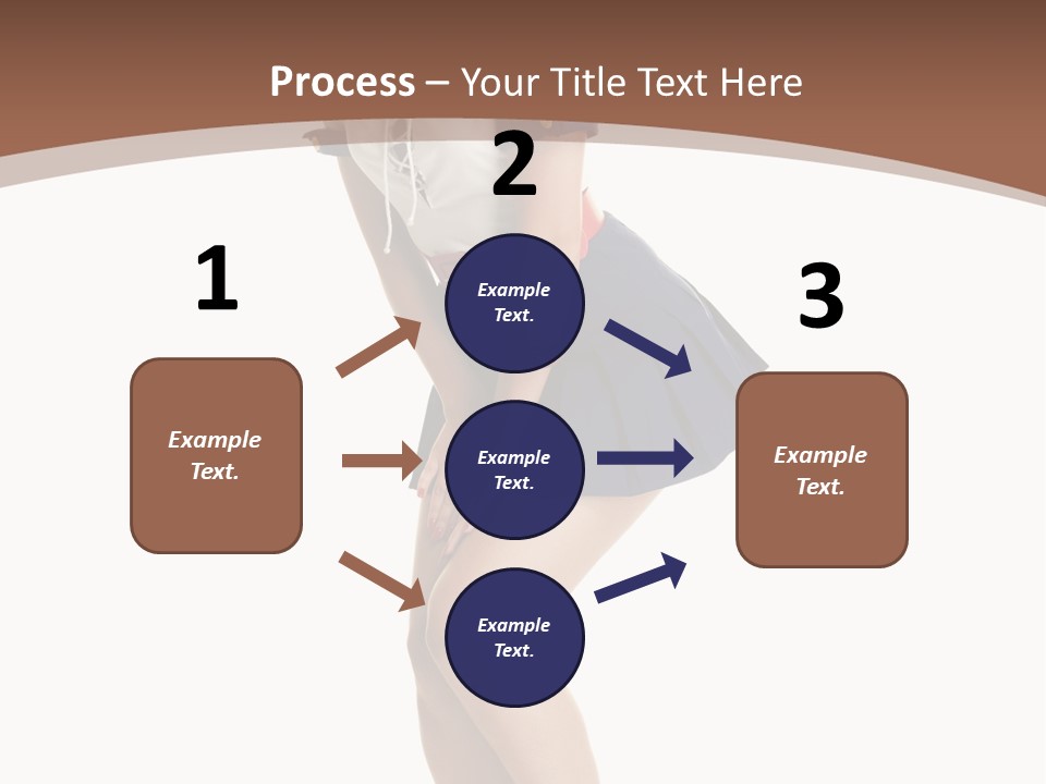 Attractive Lips Infantile PowerPoint Template