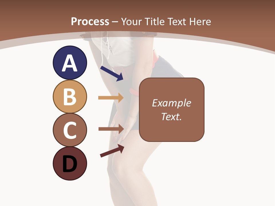 Attractive Lips Infantile PowerPoint Template