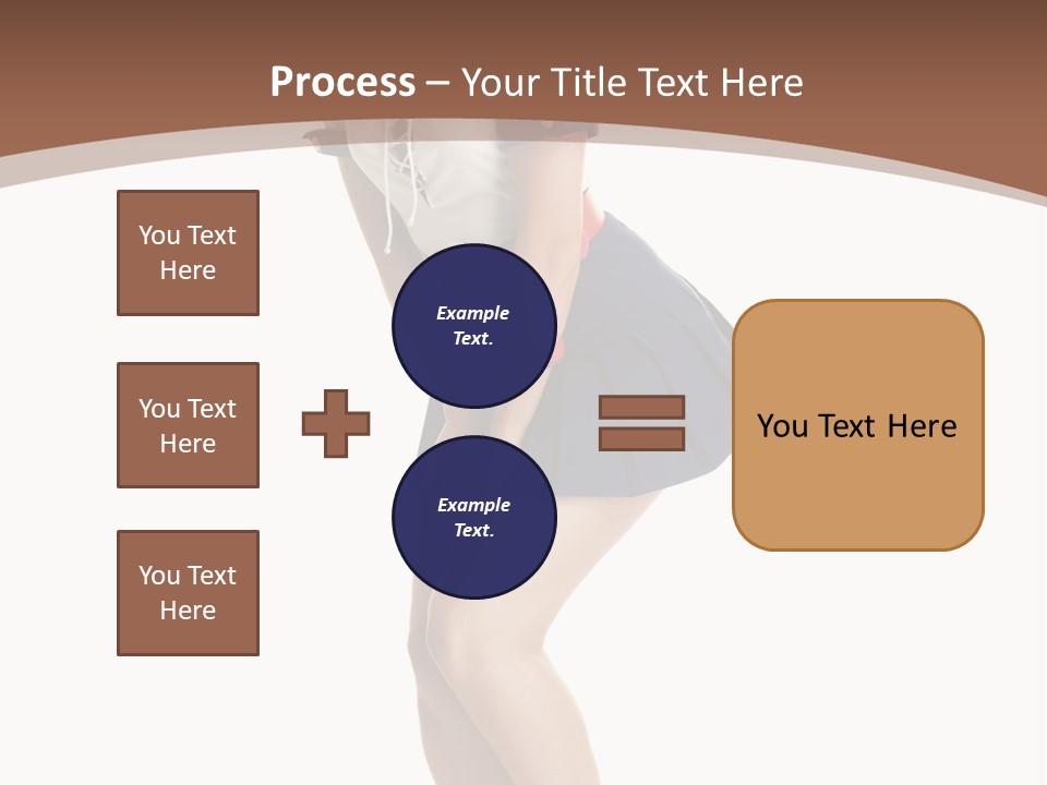 Attractive Lips Infantile PowerPoint Template