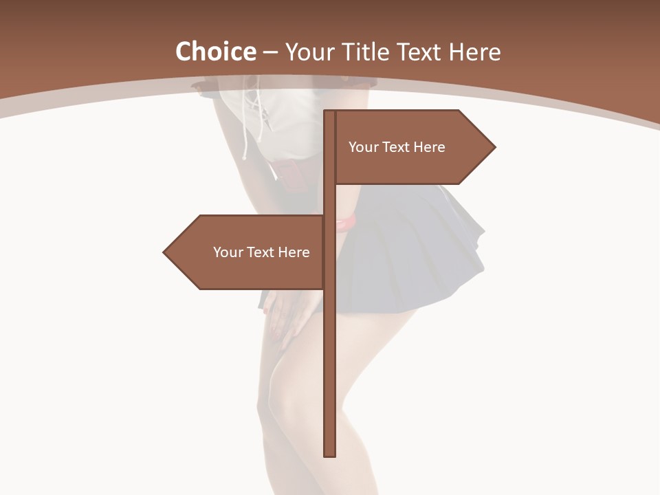 Attractive Lips Infantile PowerPoint Template