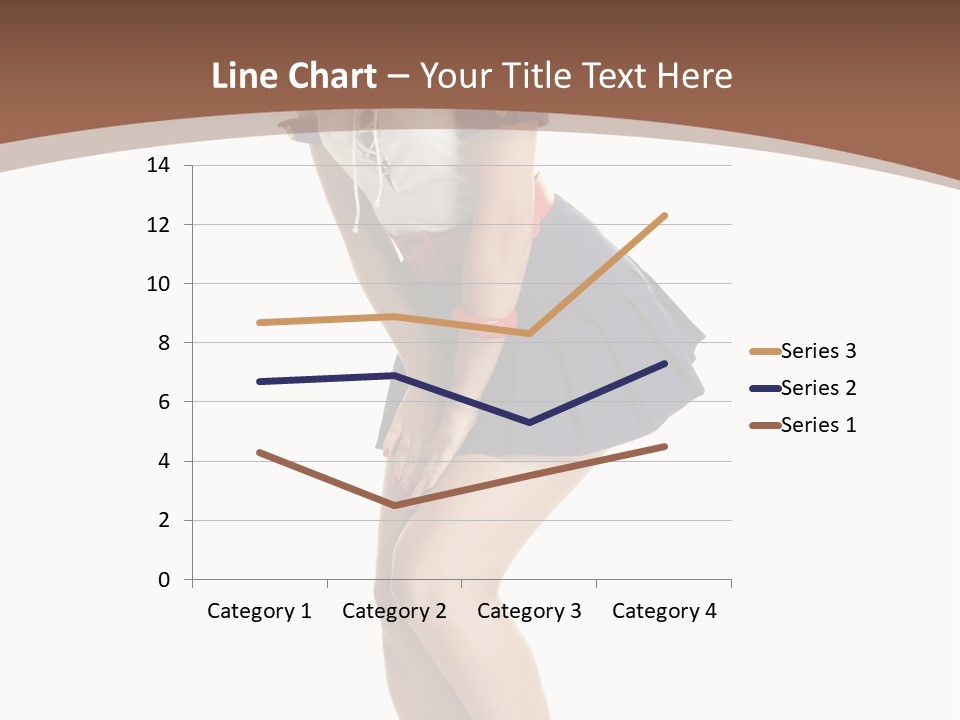 Attractive Lips Infantile PowerPoint Template