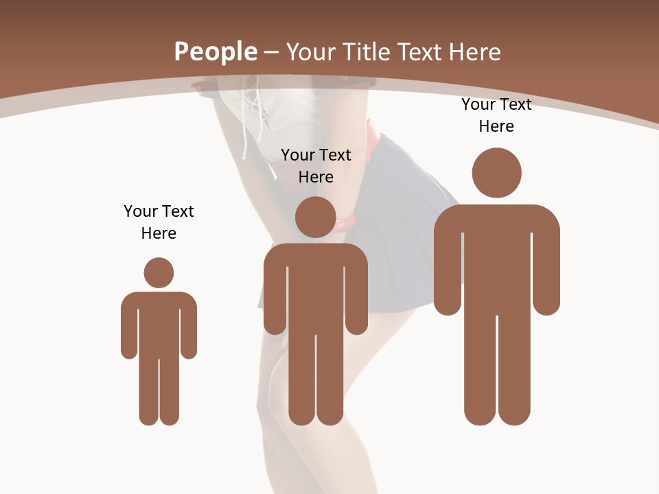 Attractive Lips Infantile PowerPoint Template