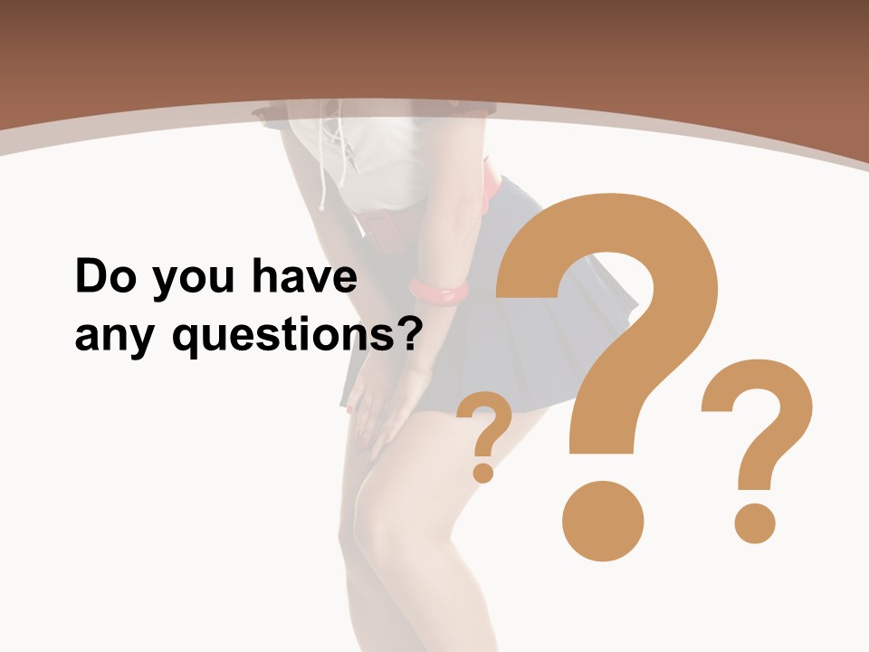 Attractive Lips Infantile PowerPoint Template